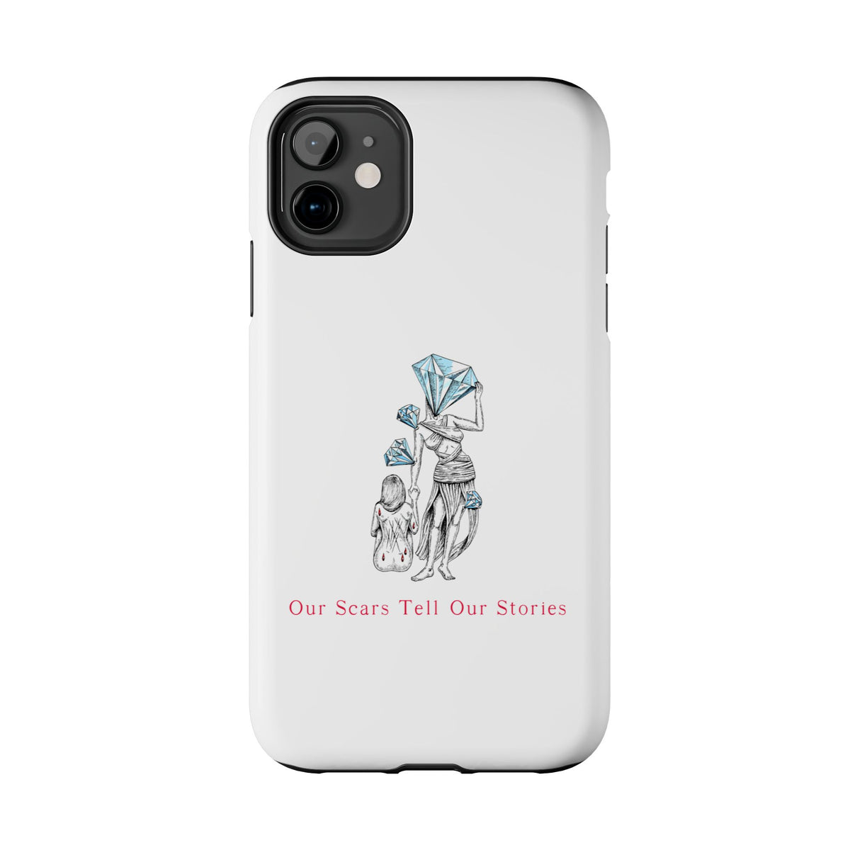 Diamond in the Rough (B&B) SketchTough Phone Cases