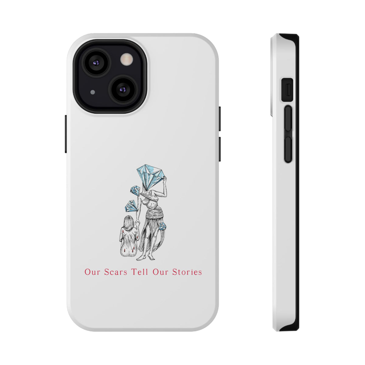 Diamond in the Rough (B&B) Sketch Impact-Resistant Cases