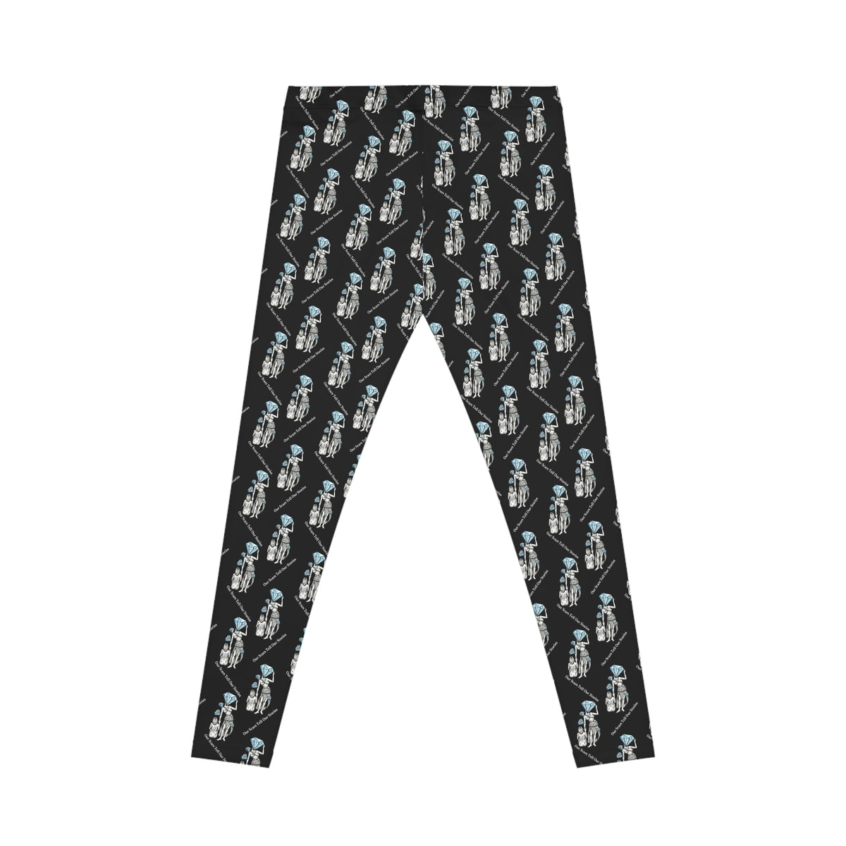 Diamond in the Rough-Black Women's Legging