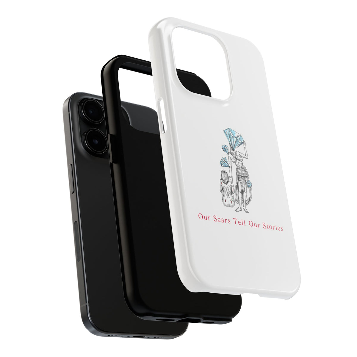 Diamond in the Rough (B&B) SketchTough Phone Cases