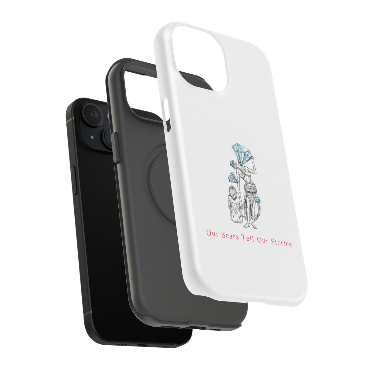 Diamond in the Rough (B&B) Sketch Impact-Resistant Cases