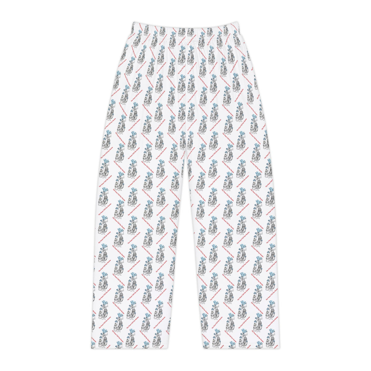 Diamond in the Rough-White Women's Pajama Pants