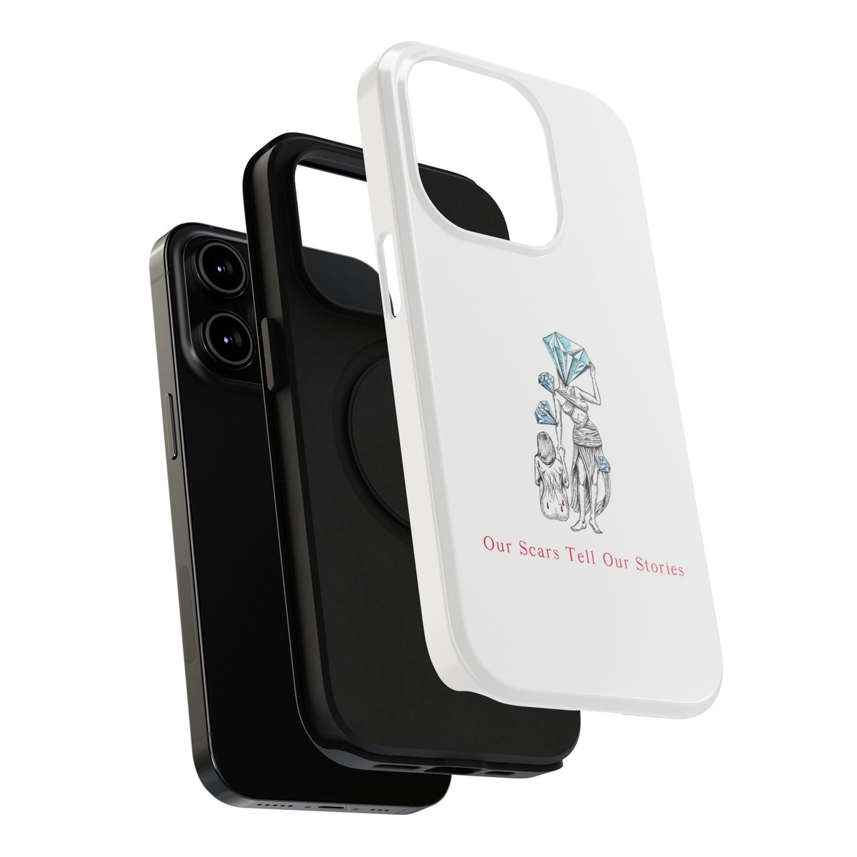 Diamond in the Rough (B&B) Sketch Impact-Resistant Cases