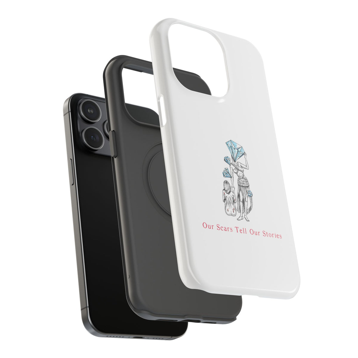 Diamond in the Rough (B&B) Sketch Impact-Resistant Cases