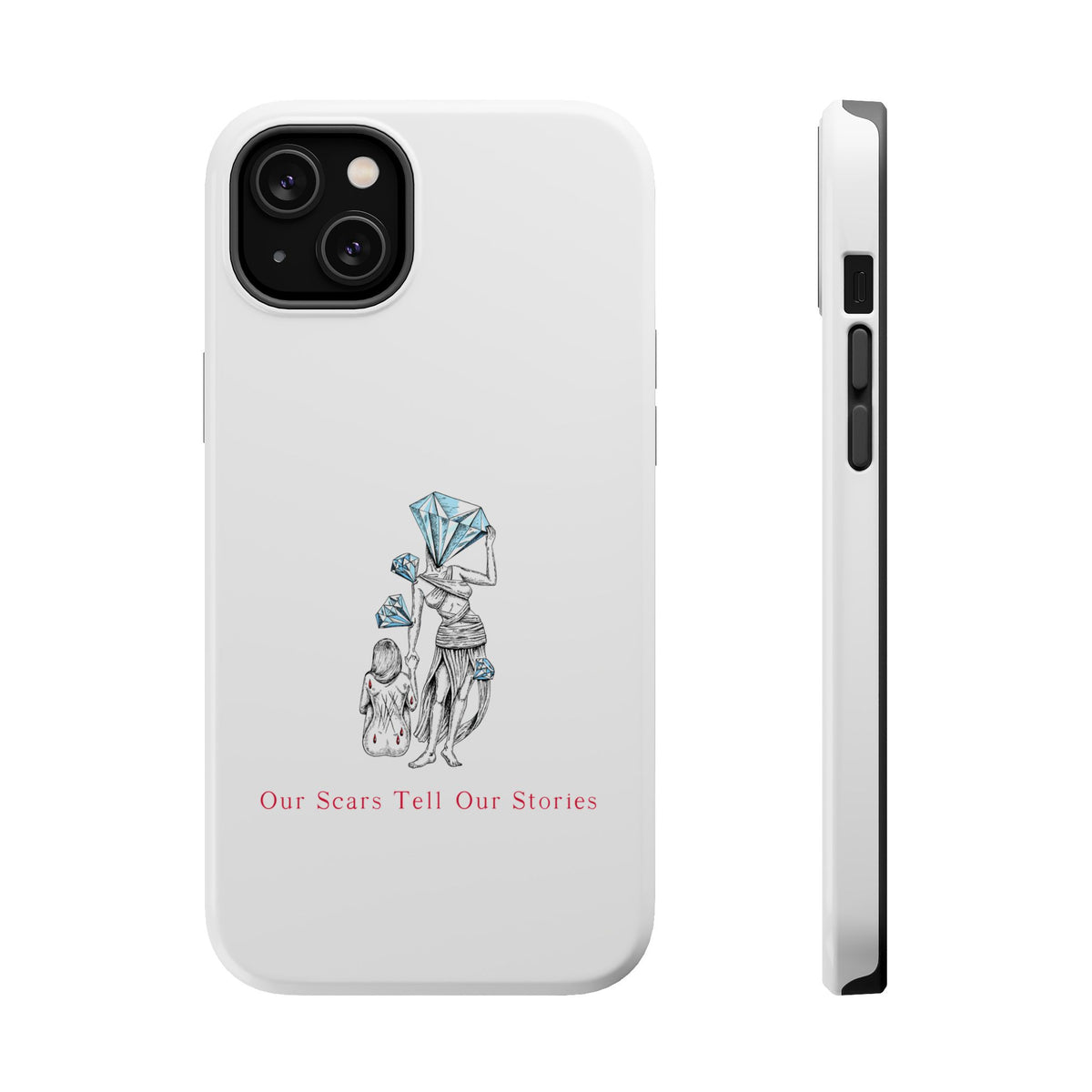 Diamond in the Rough (B&B) Sketch Magnetic Tough Cases