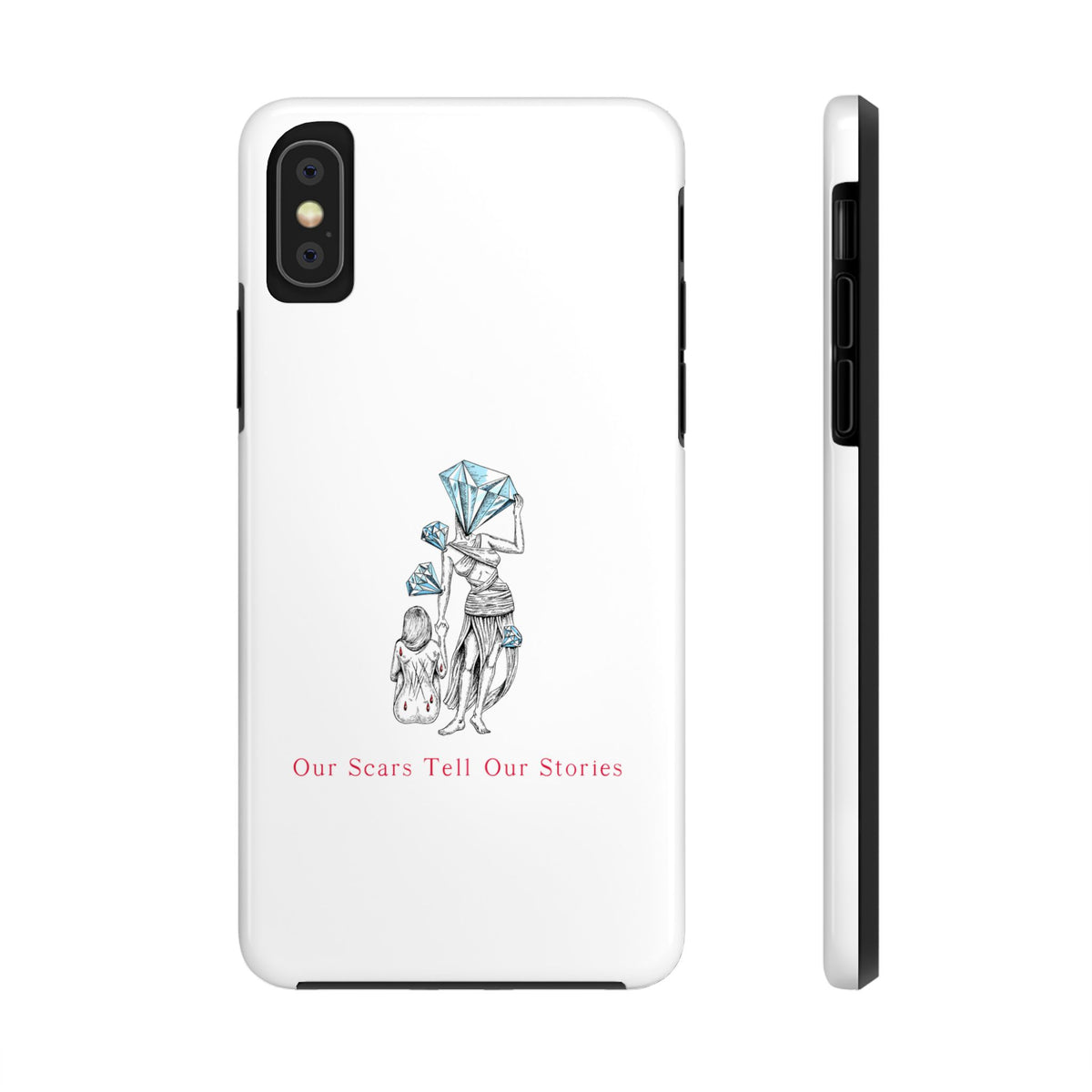 Diamond in the Rough (B&B) SketchTough Phone Cases