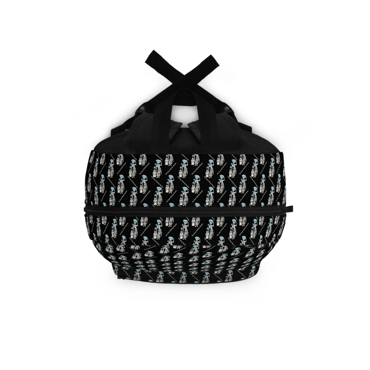 Diamond in the Rough-Black Sketch Backpack