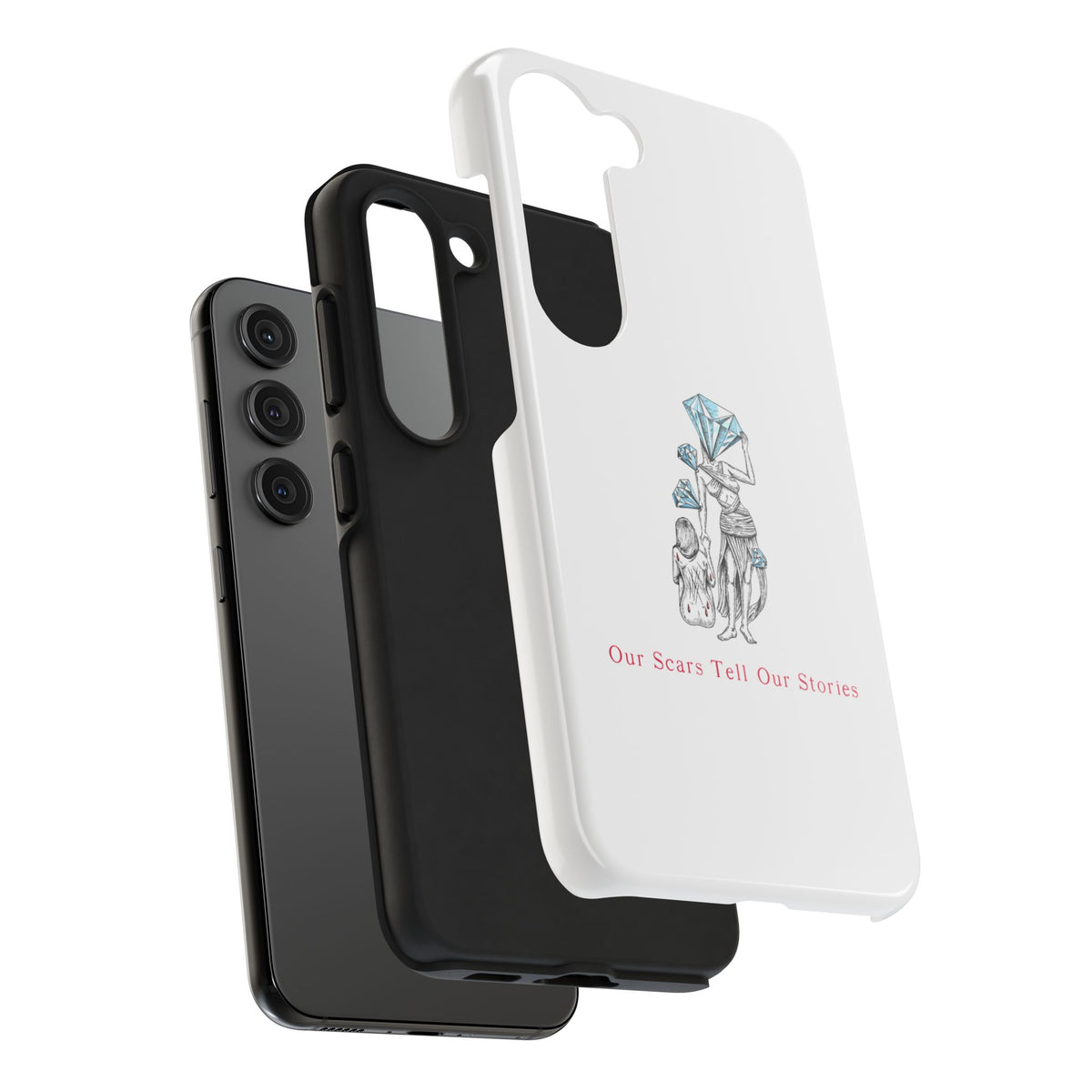 Diamond in the Rough (B&B) SketchTough Phone Cases