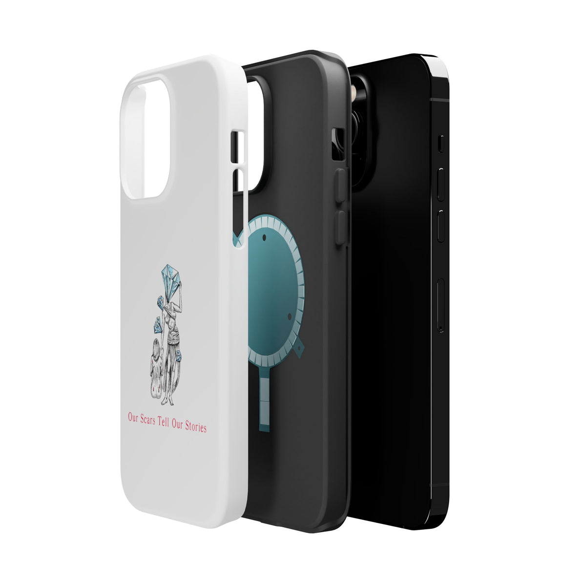 Diamond in the Rough (B&B) Sketch Magnetic Tough Cases