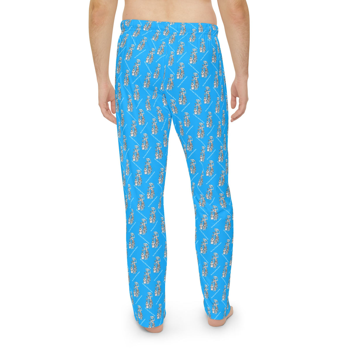 Diamond in the Rough-Blue Men's Pajama Pants