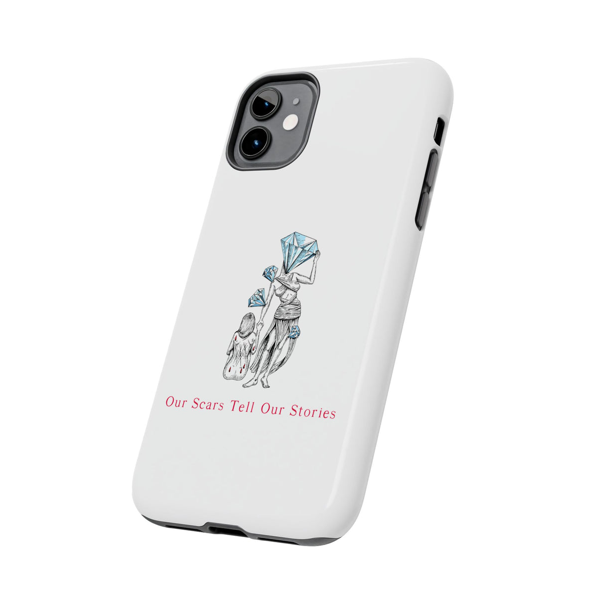 Diamond in the Rough (B&B) SketchTough Phone Cases