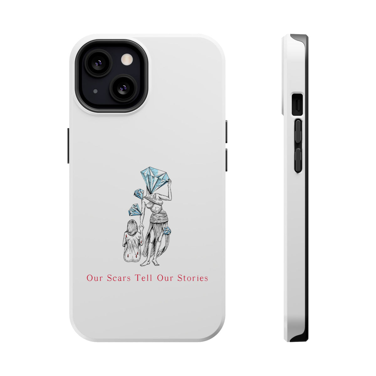 Diamond in the Rough (B&B) Sketch Magnetic Tough Cases