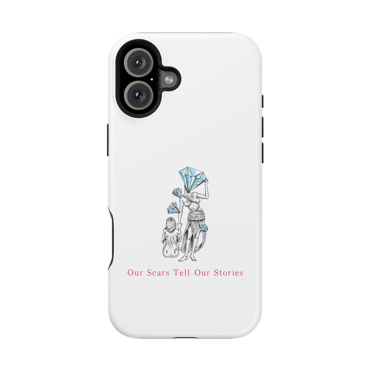 Diamond in the Rough (B&B) Sketch Magnetic Tough Cases