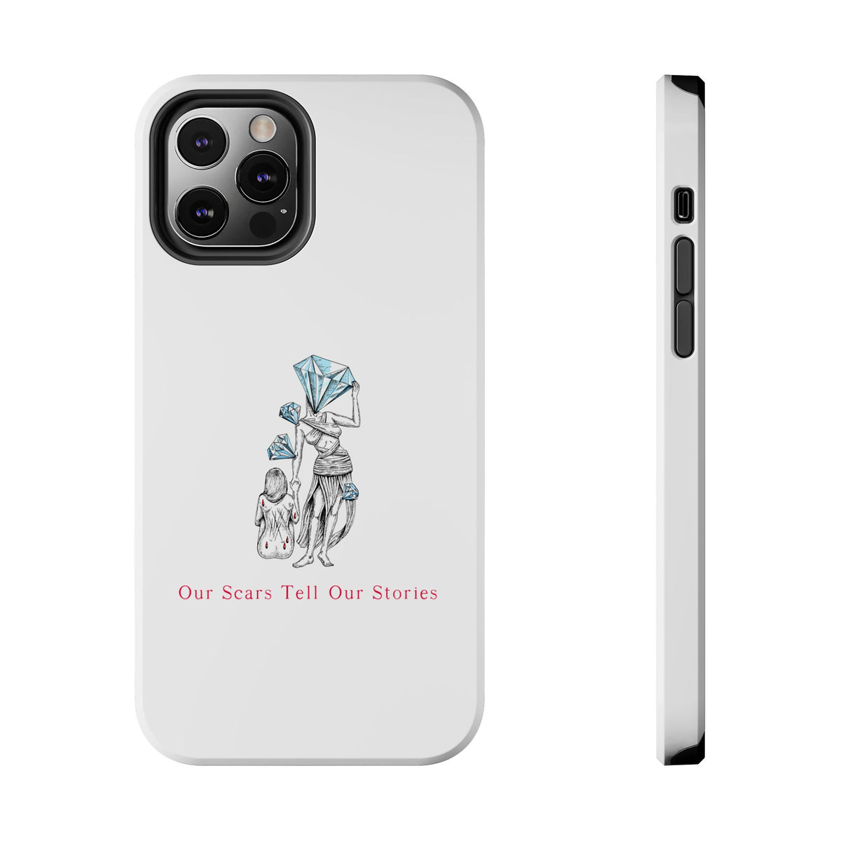 Diamond in the Rough (B&B) SketchTough Phone Cases
