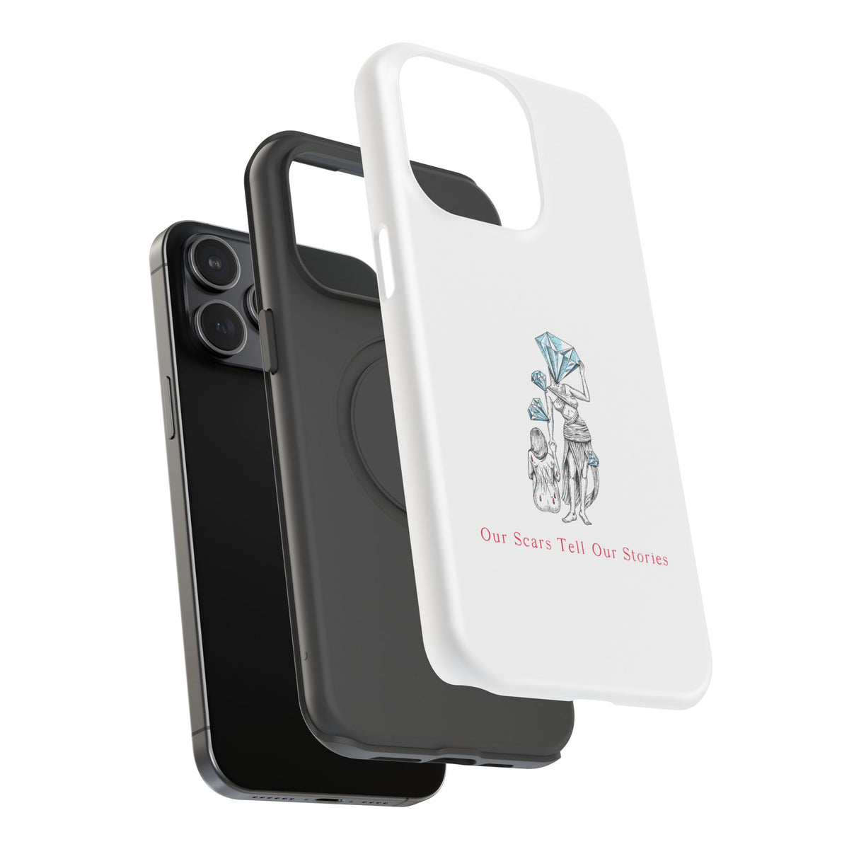 Diamond in the Rough (B&B) Sketch Impact-Resistant Cases