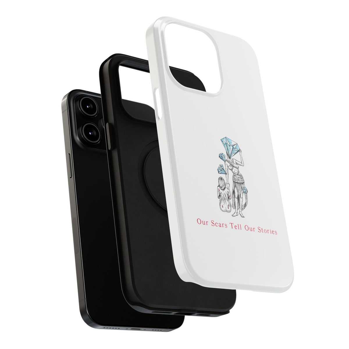 Diamond in the Rough (B&B) Sketch Impact-Resistant Cases