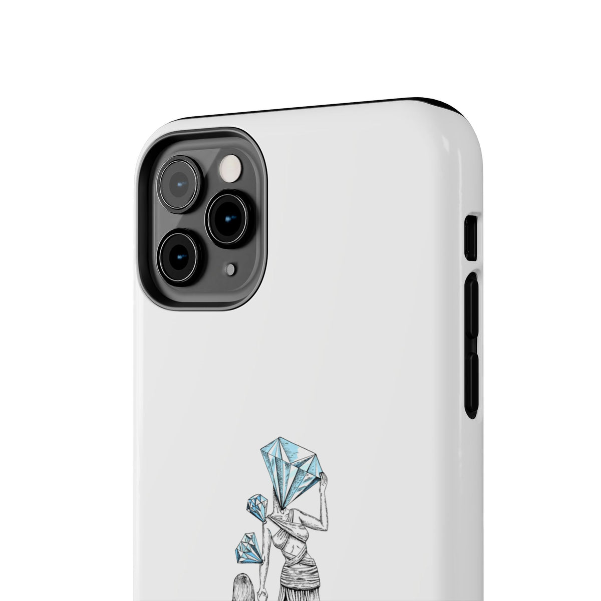 Diamond in the Rough (B&B) SketchTough Phone Cases