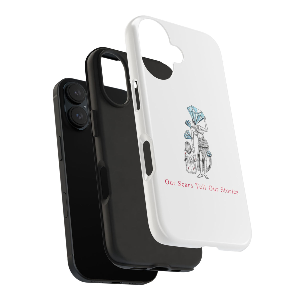 Diamond in the Rough (B&B) SketchTough Phone Cases