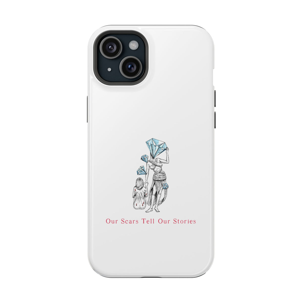 Diamond in the Rough (B&B) Sketch Impact-Resistant Cases