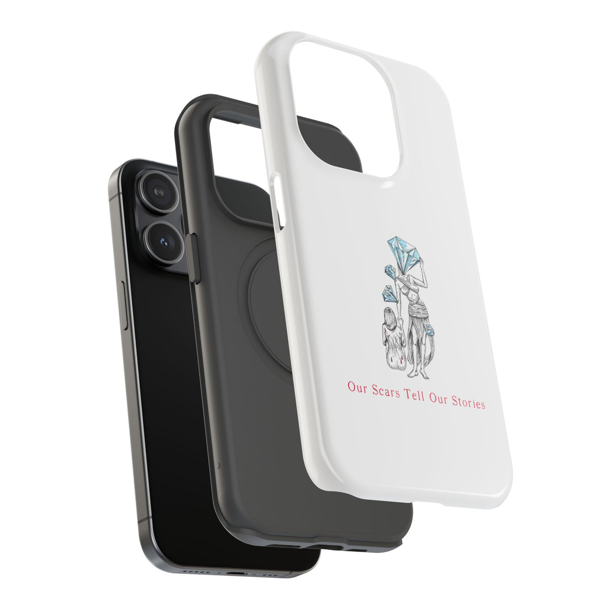 Diamond in the Rough (B&B) Sketch Impact-Resistant Cases