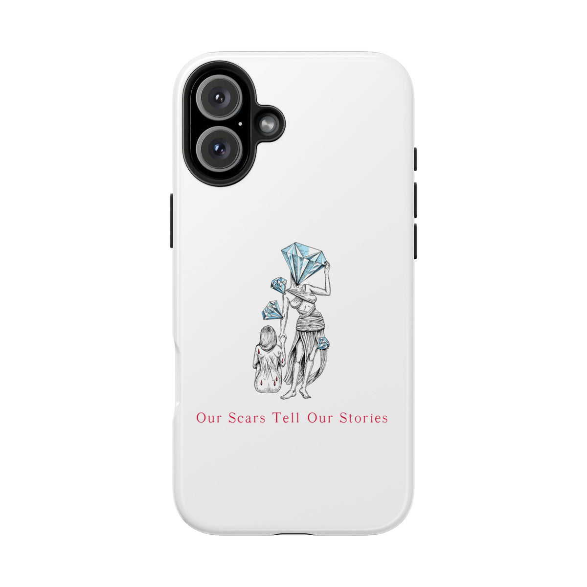 Diamond in the Rough (B&B) SketchTough Phone Cases
