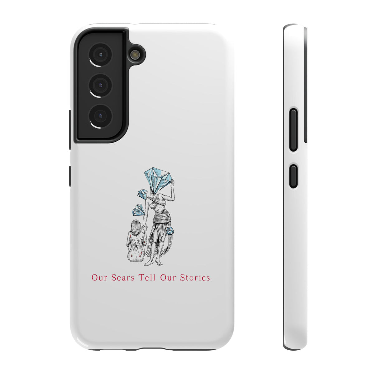 Diamond in the Rough (B&B) Sketch Impact-Resistant Cases