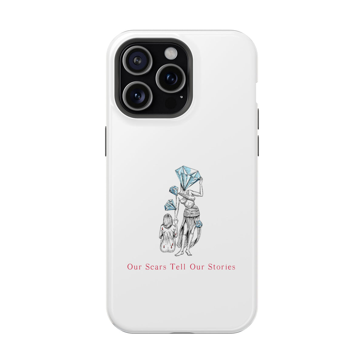 Diamond in the Rough (B&B) Sketch Impact-Resistant Cases