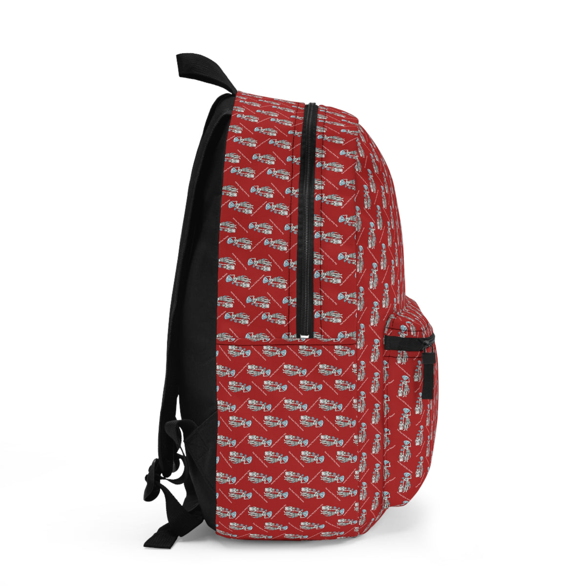 (Diamond in the Rough-Red Sketch) Backpack