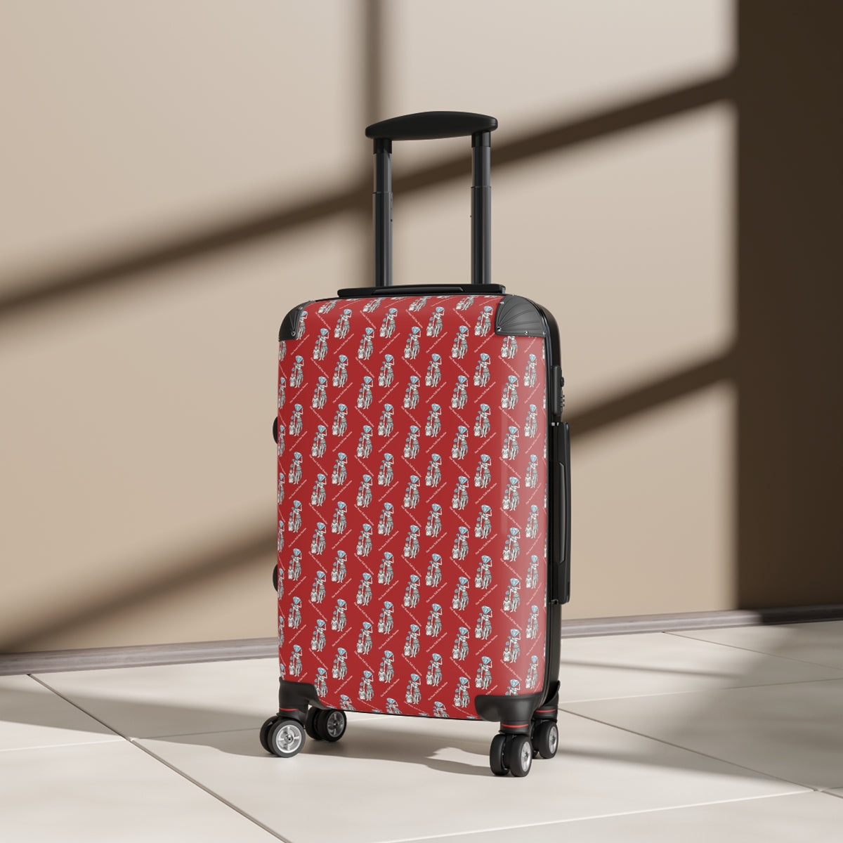 Diamond in the Rough- Red Sketch Suitcase's