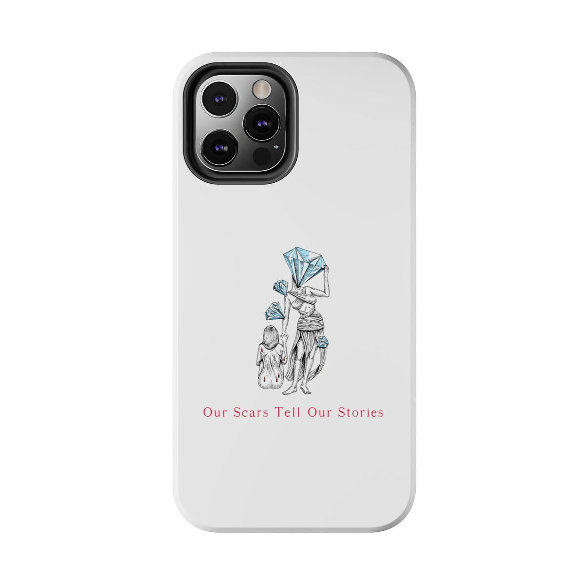 Diamond in the Rough (B&B) SketchTough Phone Cases