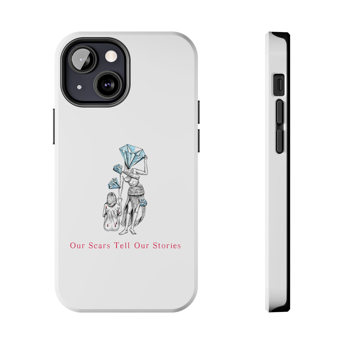 Diamond in the Rough (B&B) SketchTough Phone Cases