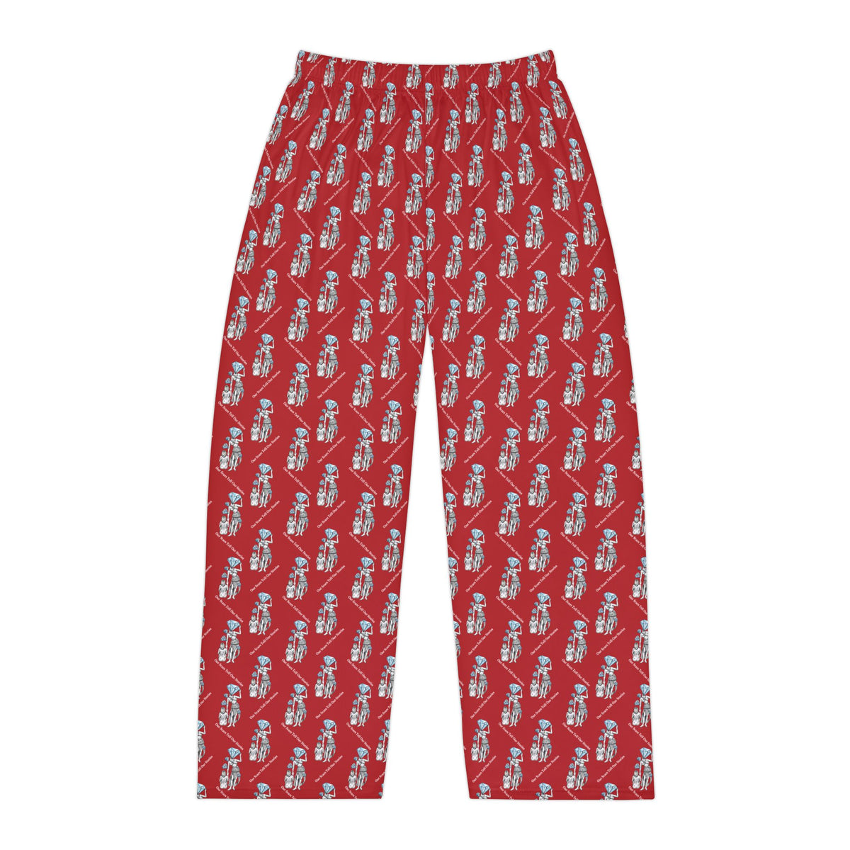 Diamond in the Rough-Red Men's Pajama pants