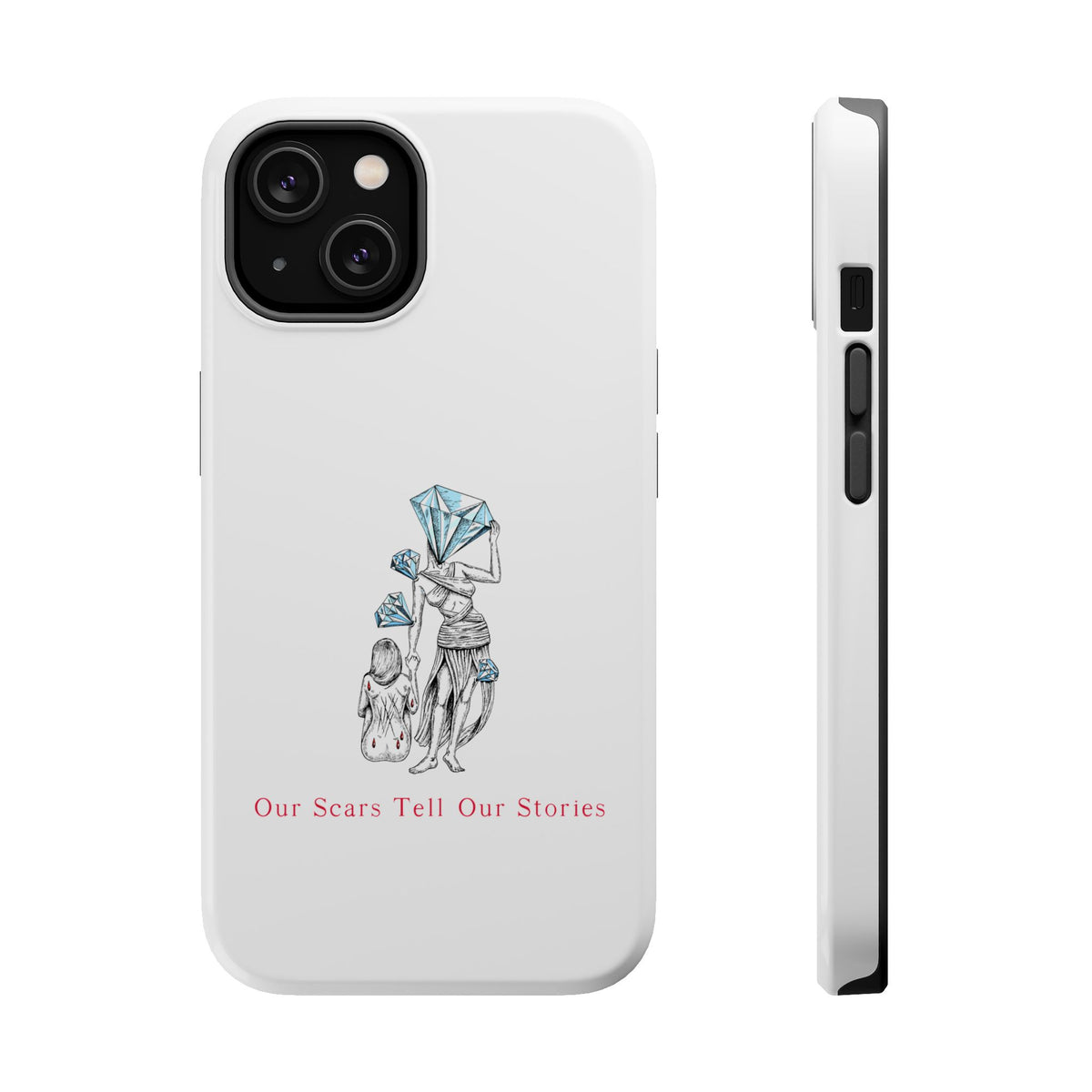 Diamond in the Rough (B&B) Sketch Magnetic Tough Cases