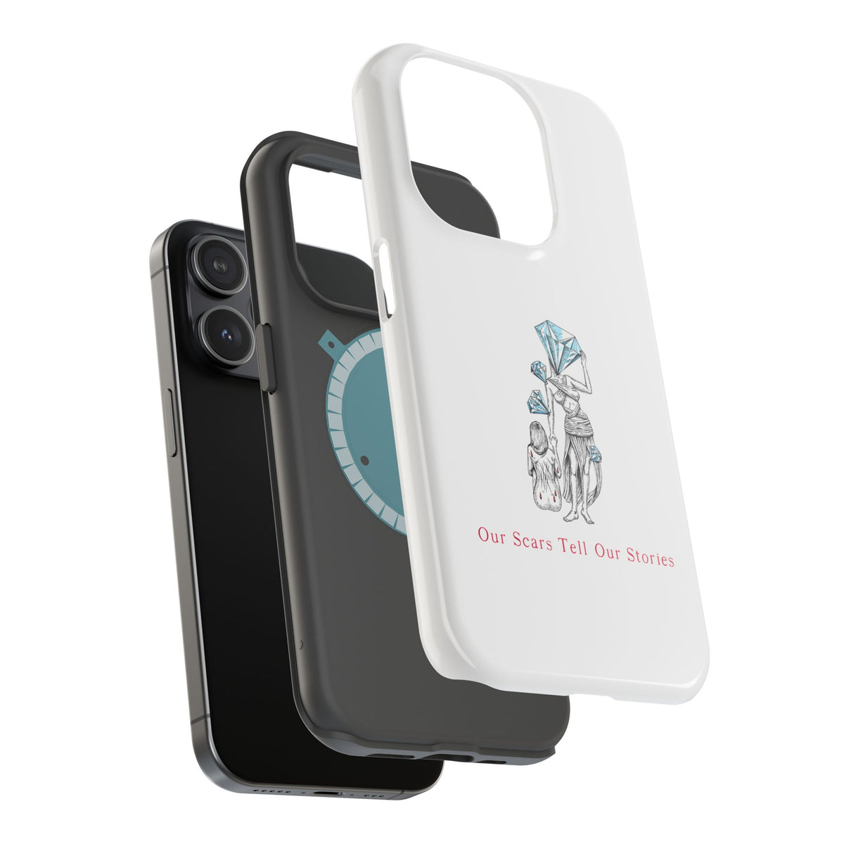 Diamond in the Rough (B&B) Sketch Magnetic Tough Cases