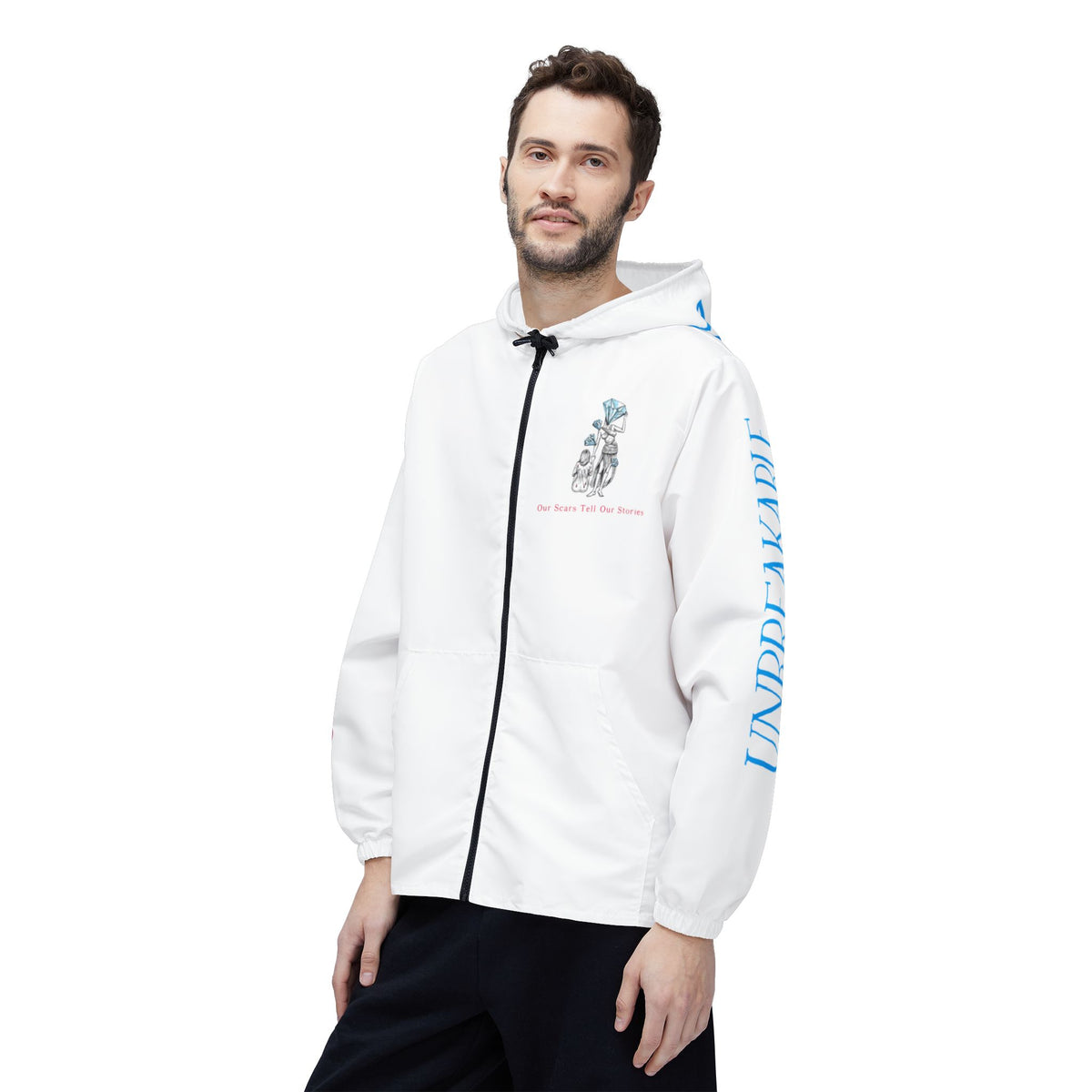 Diamond in the Rough B&B Sketch Windbreaker Jacket