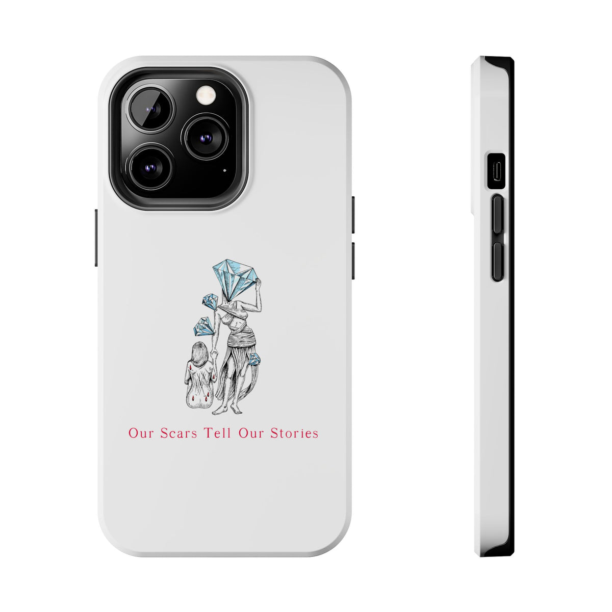 Diamond in the Rough (B&B) SketchTough Phone Cases