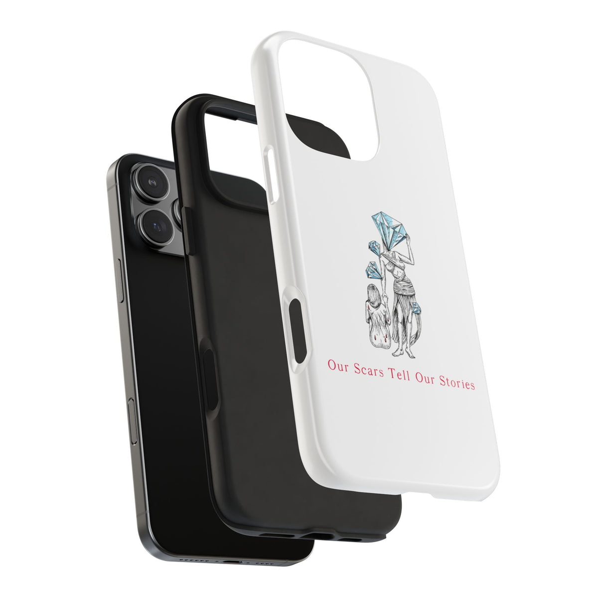Diamond in the Rough (B&B) SketchTough Phone Cases
