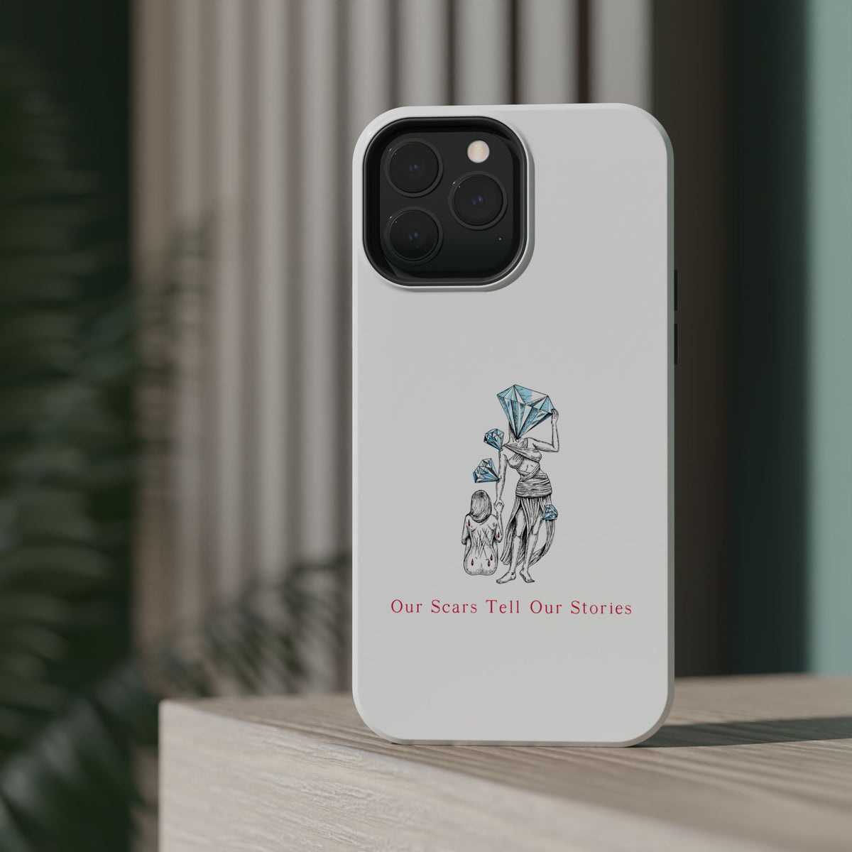 Diamond in the Rough (B&B) Sketch Magnetic Tough Cases