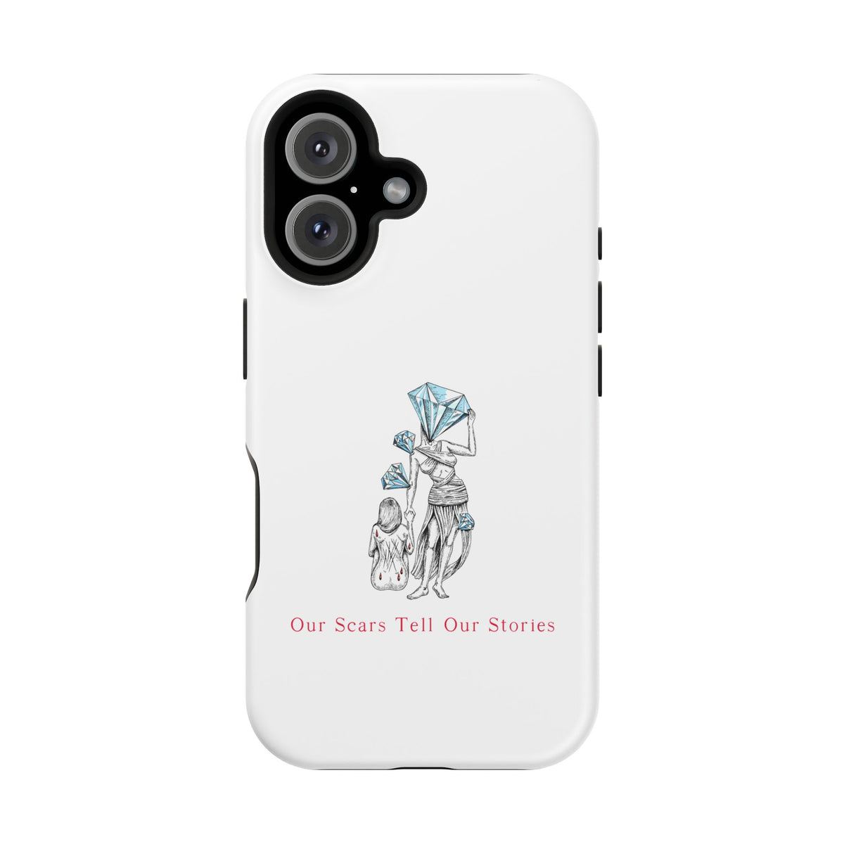 Diamond in the Rough (B&B) Sketch Impact-Resistant Cases