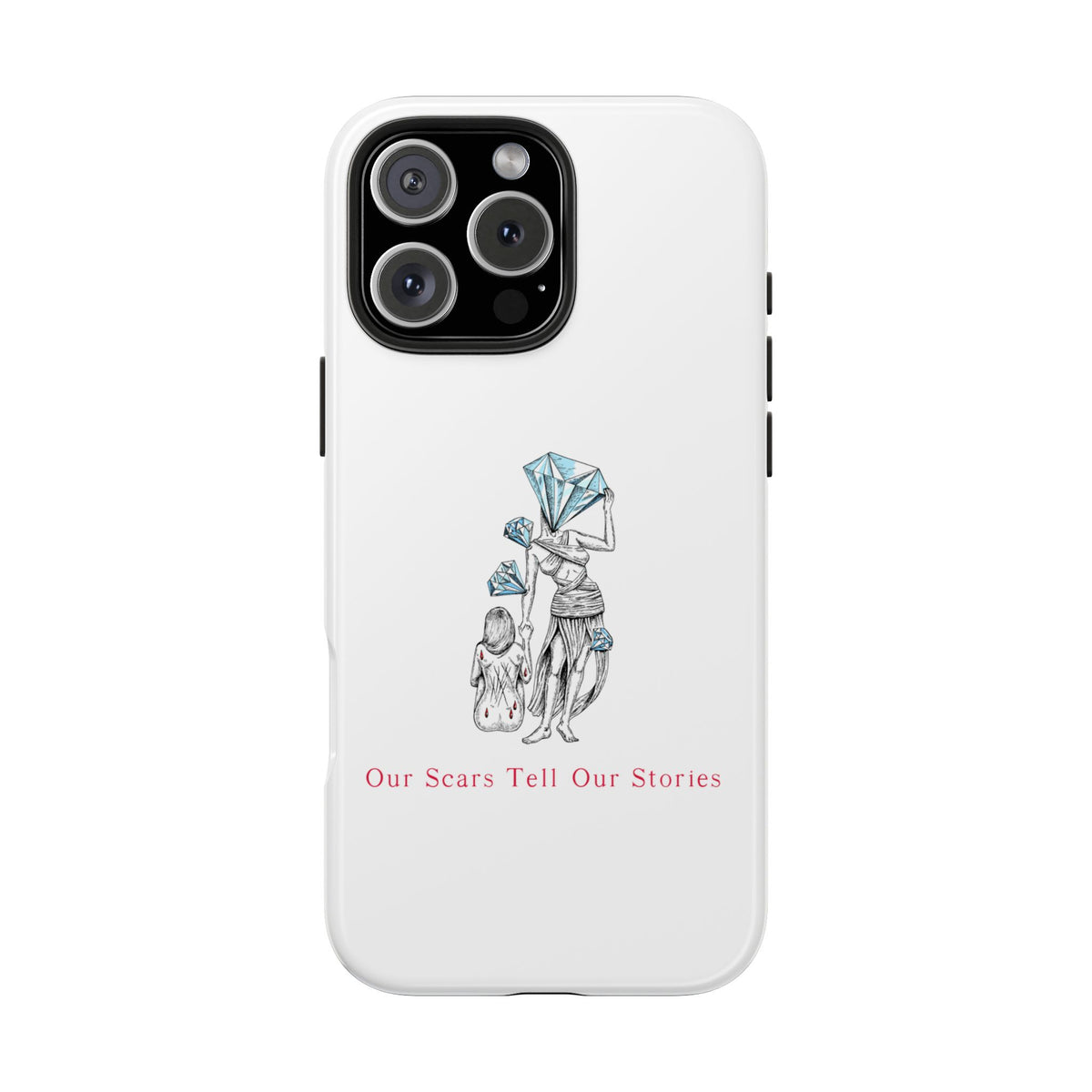 Diamond in the Rough (B&B) SketchTough Phone Cases