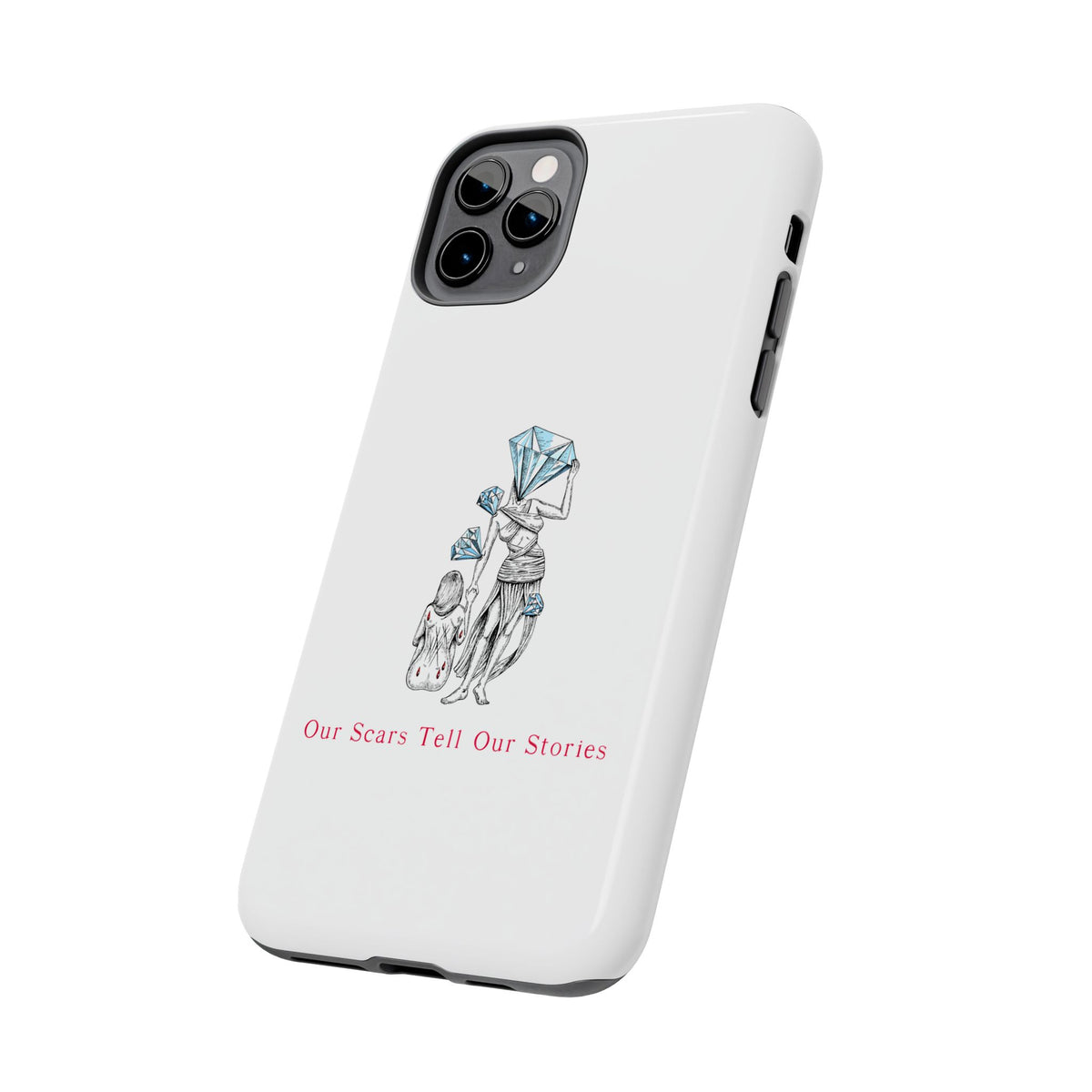 Diamond in the Rough (B&B) SketchTough Phone Cases