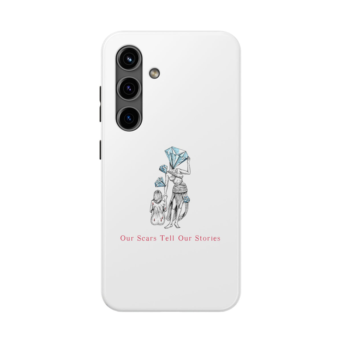 Diamond in the Rough (B&B) SketchTough Phone Cases