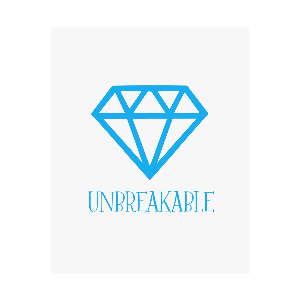 Unbreakable Matte Vertical Posters