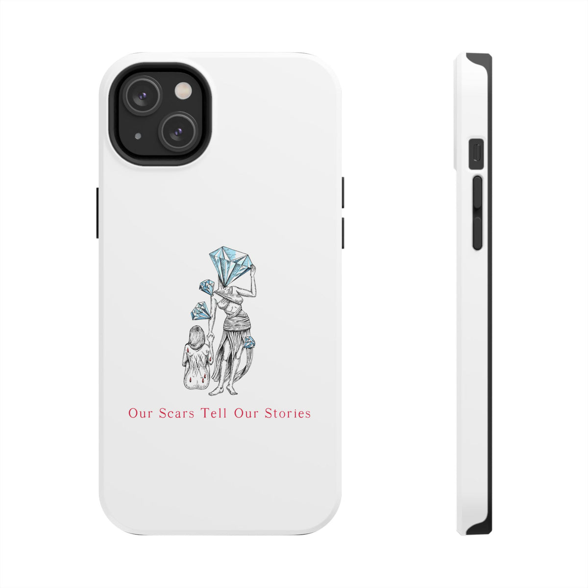 Diamond in the Rough (B&B) SketchTough Phone Cases