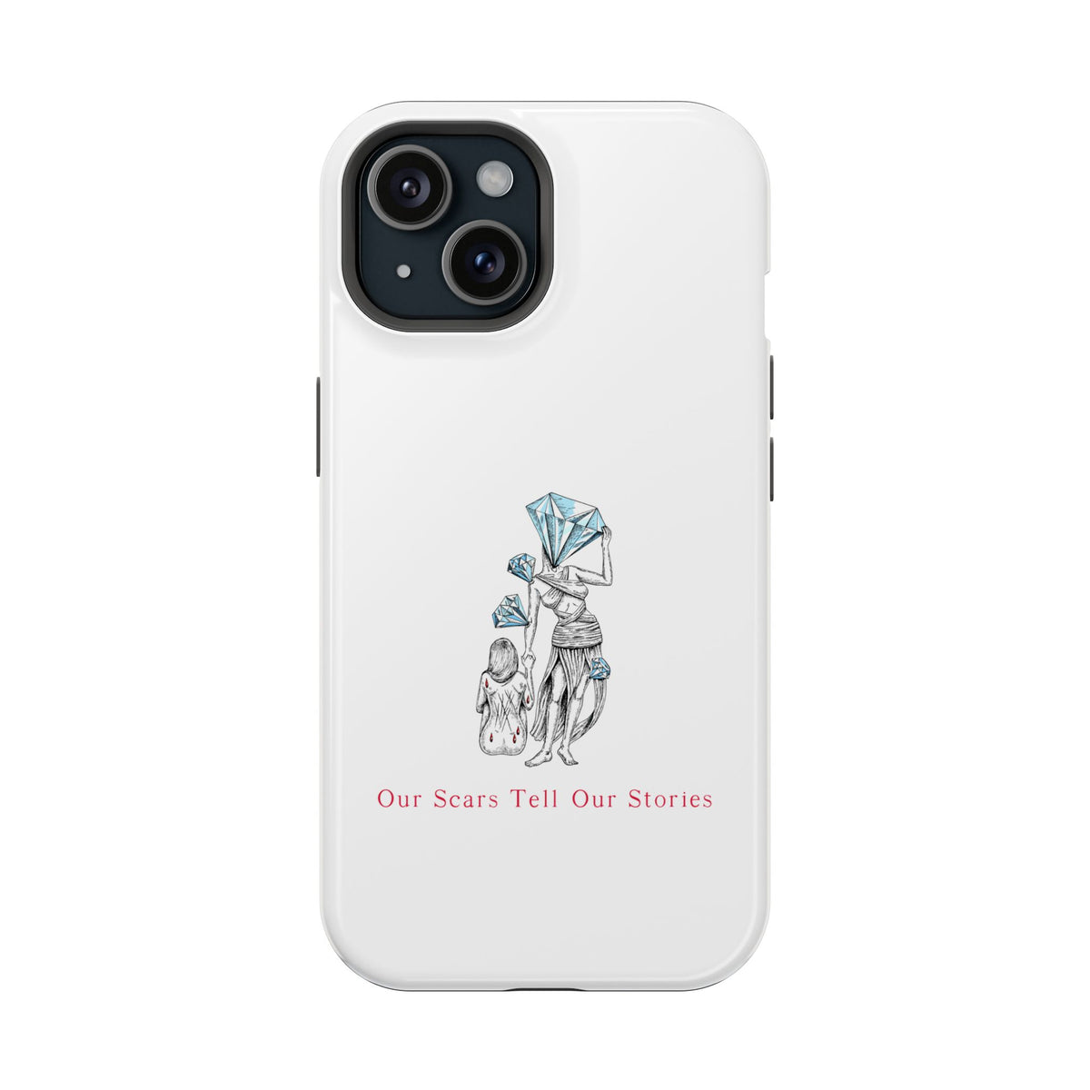 Diamond in the Rough (B&B) Sketch Impact-Resistant Cases
