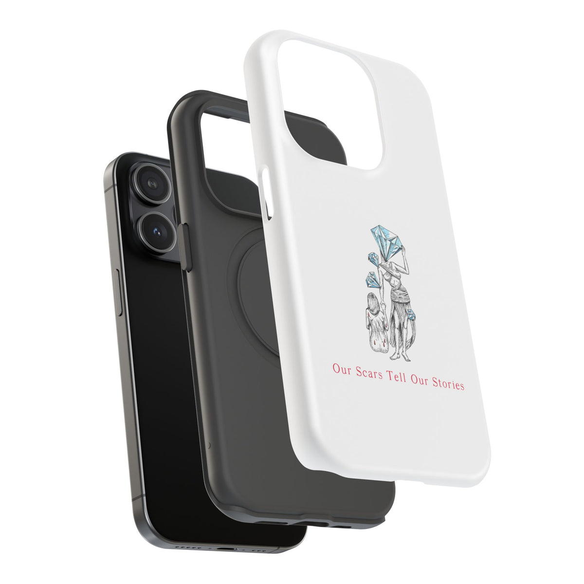 Diamond in the Rough (B&B) Sketch Impact-Resistant Cases