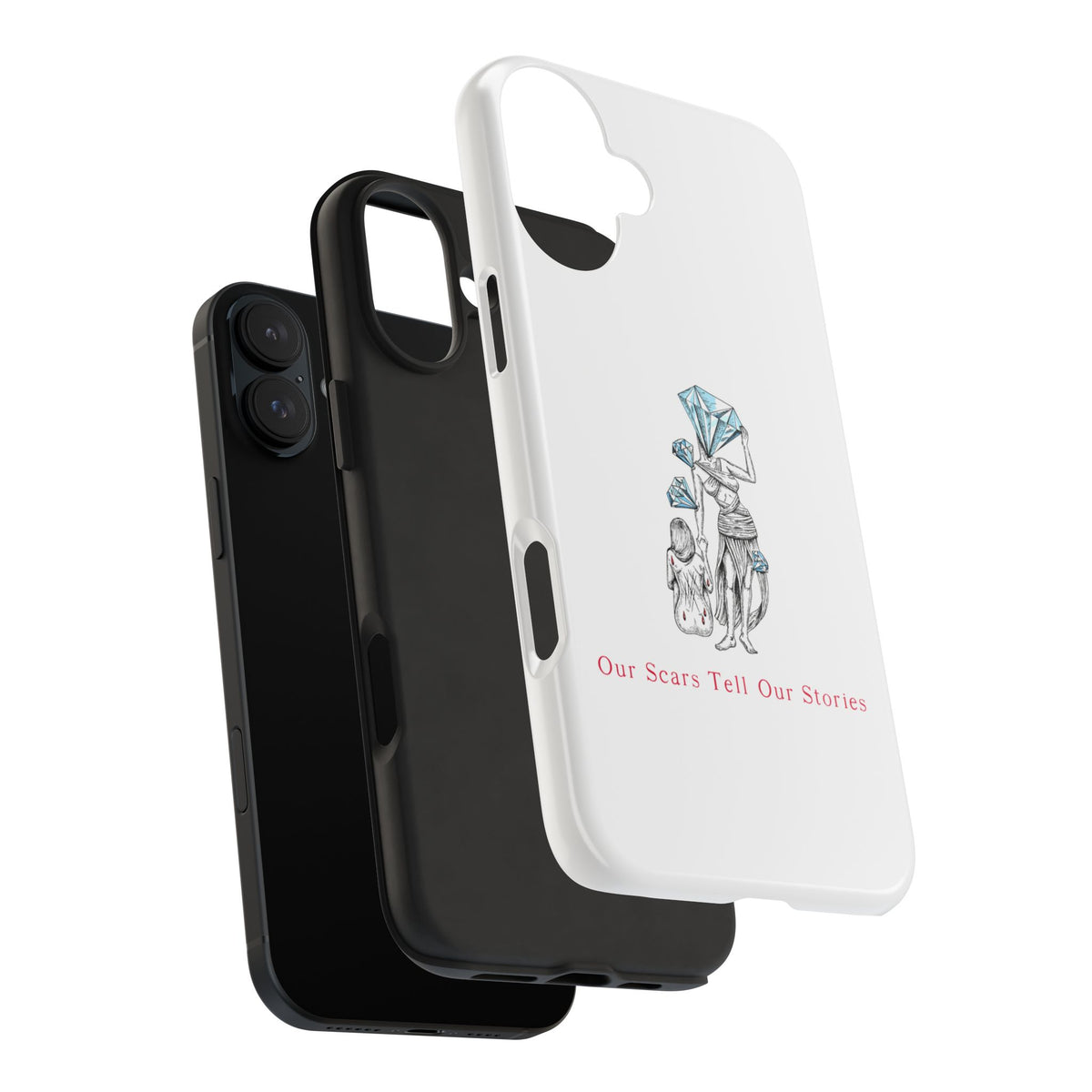 Diamond in the Rough (B&B) SketchTough Phone Cases