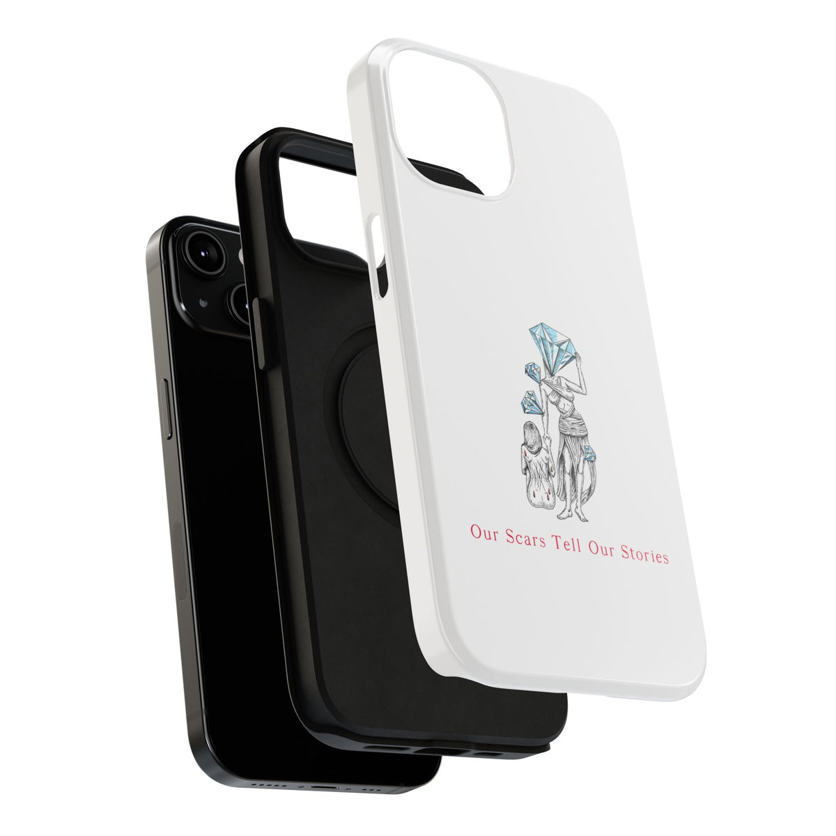 Diamond in the Rough (B&B) Sketch Impact-Resistant Cases