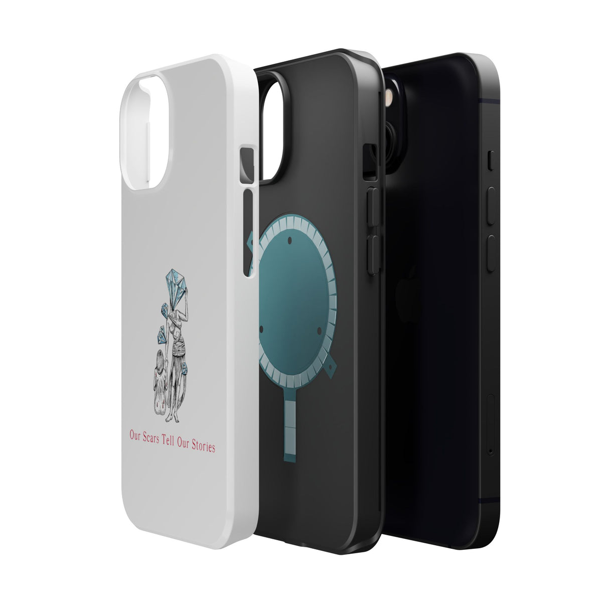 Diamond in the Rough (B&B) Sketch Magnetic Tough Cases