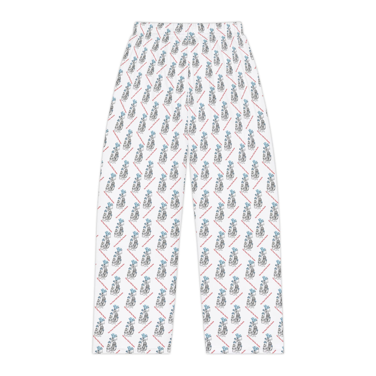 Diamond in the Rough-White Women's Pajama Pants